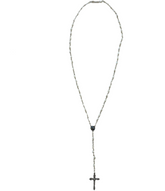 Chapelet nacre ovale grand
